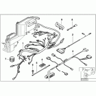 K1200GT 03-04 (K41) Wrng harness,chassis,tail part,heat.grip