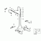 K1200GT 03-04 (K41) Fuel pipe and mounting parts