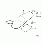 K1200GT 03-04 (K41) Bench seat / single parts