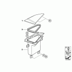 K1200GT 06-08 (K44) Oddments tray