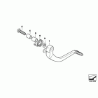 K1200GT 06-08 (K44) Педаль тормоза