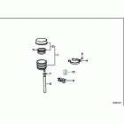 K1200LT 05-09 (89V3) Fluid container rear