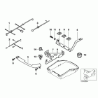 K1200LT 05-09 (89V3) Bracket, radio plug connection