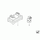 K1200LT 05-09 (89V3) Control unit collapsible stand