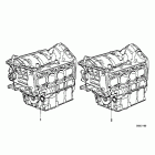 K1200LT 05-09 (89V3) Short engine / crank case with pistons