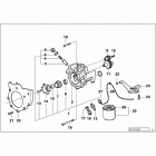 K1200LT 05-09 (89V3) Waterpump / oilpump - oil filter