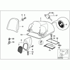 K1200LT 05-09 (89V3) Cover f top case
