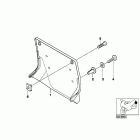 K1200LT 05-09 (89V3) Registration plate mounting