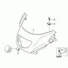 K1200LT 05-09 (89V3) Облиовка верхней части