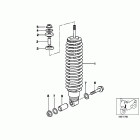 K1200LT 05-09 (89V3) Передние стойки