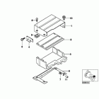 K1200LT 05-09 (89V3) Bracket cd-changer