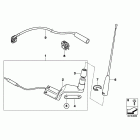 K1200LT 05-09 (89V3) Components, radio antenna