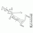 K1200R (K43) Dashboard mounting parts