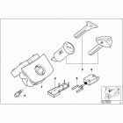 K1200LT 99-04 (89V3) Lock f radio partition cover