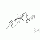 K1200RS 02-04 (K41) Тормозные трубки задн.