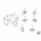 R1100GS (259E) Bracket, plug connector / wiring retainer