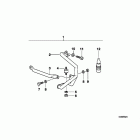 R1100GS (259E) Engine protection bar set