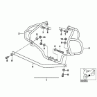 R1100R (259R) Set safety bars for driving school