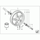 R1100S (259S) Cast front wheel with / without abs 2