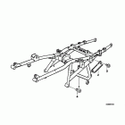 R1150RS (R22) Задняя часть рамы