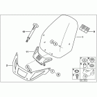 R1150RS (R22) Windshield high