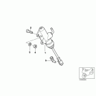 R1150RT (R22) Brake master cylinder rear, integral abs
