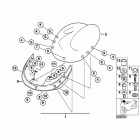 R1200C 98-03 (59C1) Set speedster windshield