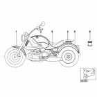 R1200C 98-03 (59C1) Painted parts, 791 flashstone