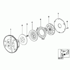 R1200C I 01-03 (59C3) Сцепление