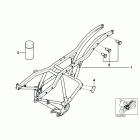 R1200C I 01-03 (59C3) Рама задняя часть