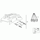 R1200C I 01-03 (59C3) Set, luggage fixture
