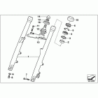 R1200C I 01-03 (59C3) Fork slider / lower fork bridge