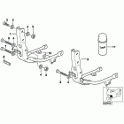 F650 (E169) Нижняя часть рамы
