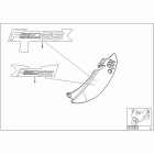 F650GS 01-04 (R13) Sticker, rear side section
