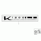 K1200LT 99-04 (89V3) Sticker