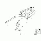 K1200RS 98-01 (89V3) Luggage grid set / single parts