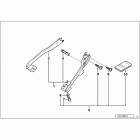 K1200RS 98-01 (89V3) Комплект дуг для кофров