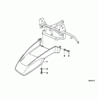 R1100GS (259E) Upper mudguard