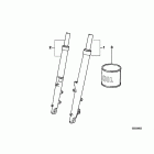 R1100GS (259E) Fork leg