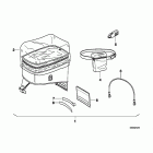 R1100GS (259E) Tank-top bag f plastic tank