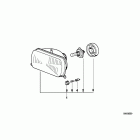 R1100GS (259E) Headlight insert