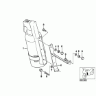 R1100R (259R) Fire extinguisher  /  holder