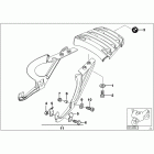 R1100R (259R) Mounting parts, luggage grid