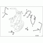 R1100R (259R) Protection bar front,chrome, authorities