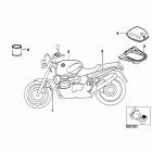 R1100R (259R) Painted parts 611 minzgruen-polizeiw.