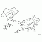 R1100RS (259S) Full fairing / mounting parts