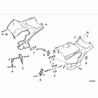 R1100RS (259S) Primed full fairing support