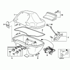R1100RS (259S) Top case, single parts
