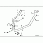 R1100RS (259S) Fuel ventilation / attaching parts