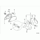 R1100RS (259S) Front / rear turn indicator